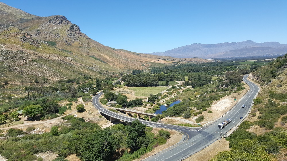 Bree River Valley just before Michell's Pass