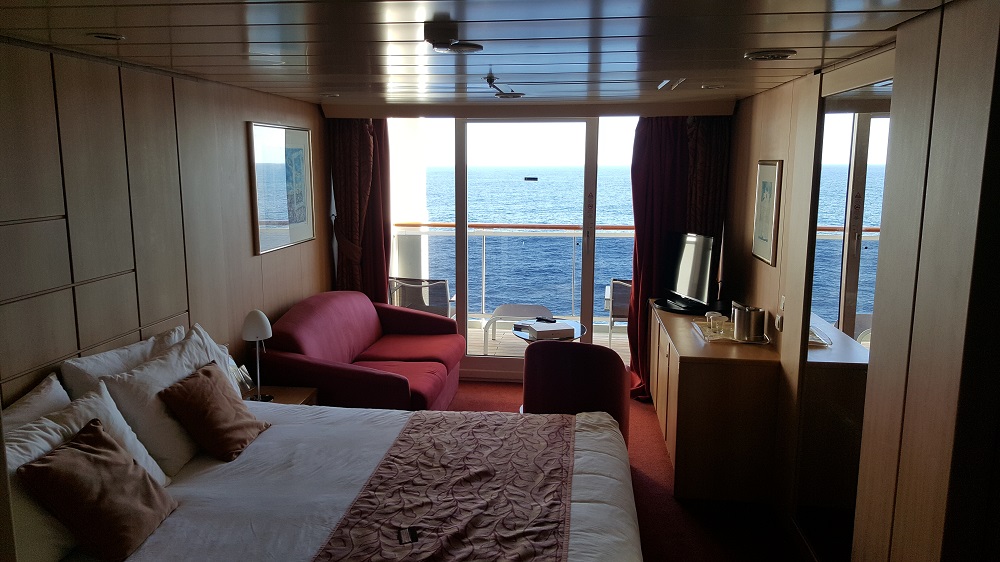 Suite on the MSC Sinfonia cruise ship